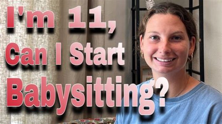Can a 4 year old babysit?
