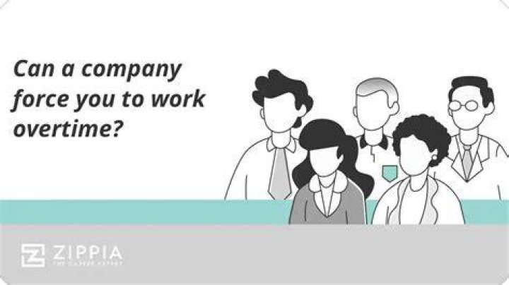 Can a company make you work overtime without pay?