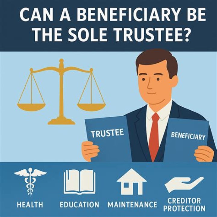 Can a sole trustee be a sole beneficiary?