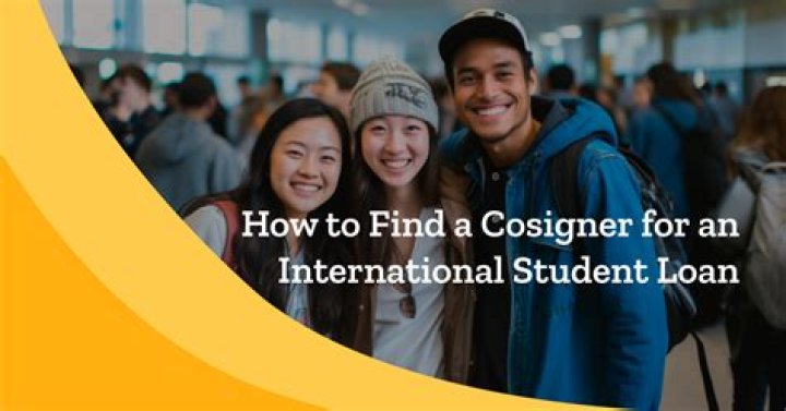 Can an international student be a cosigner?