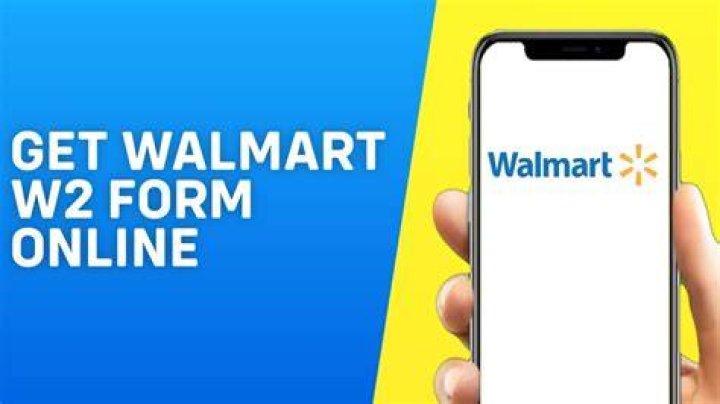 Can I get my Walmart w/2 online?