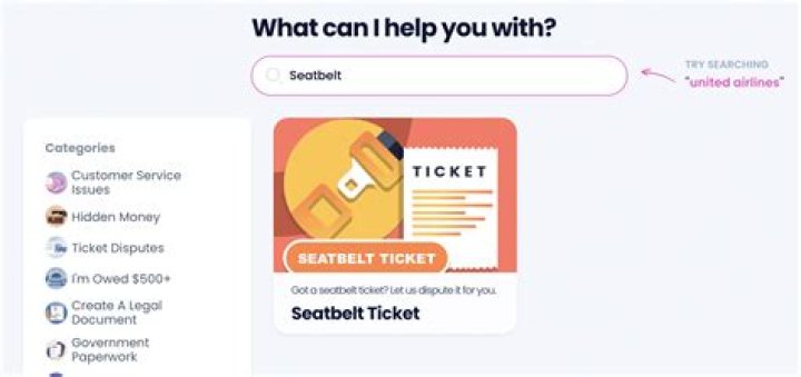 Can you fight a seatbelt ticket in Florida?