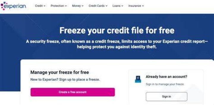Can you freeze credit interest?