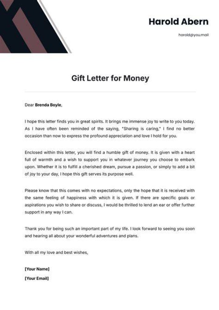 Can you gift someone money from a business account?