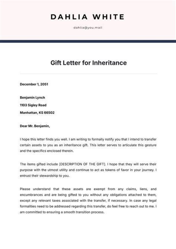 Can you give part of your inheritance to someone else?