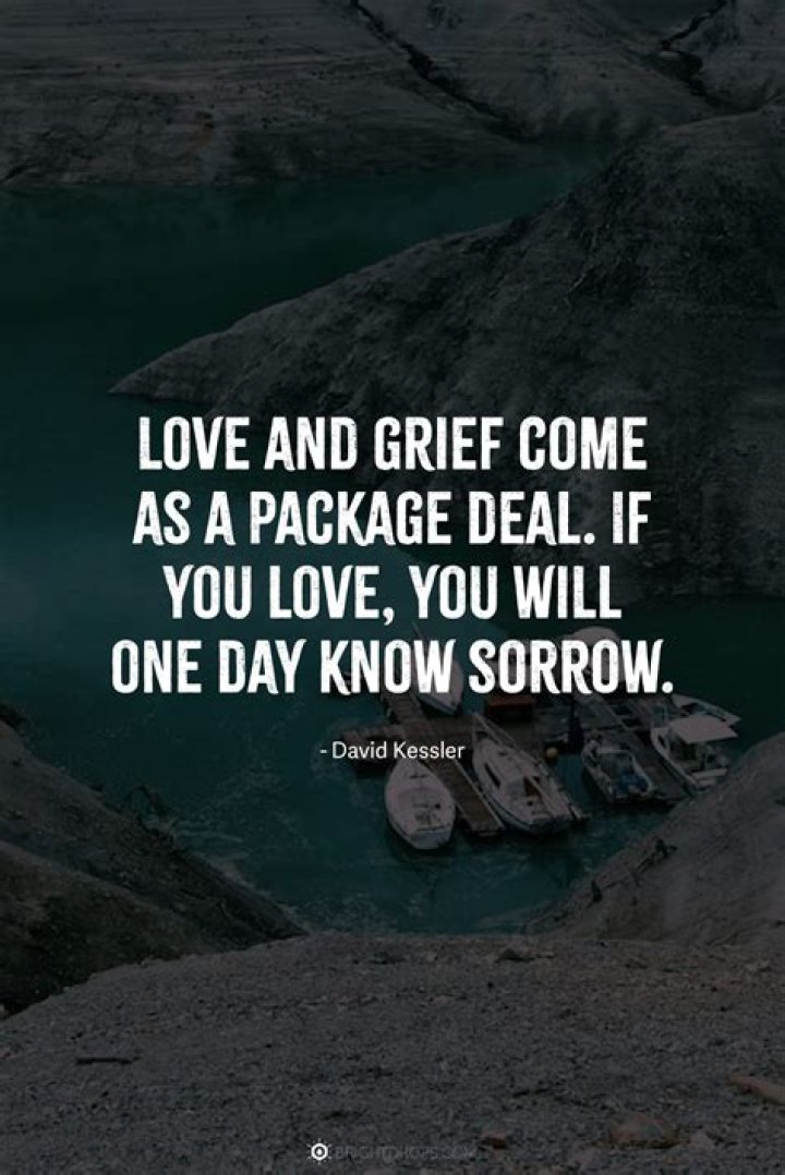 Can you grieve for someone years later?