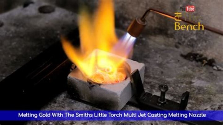Can you melt gold with a regular torch?