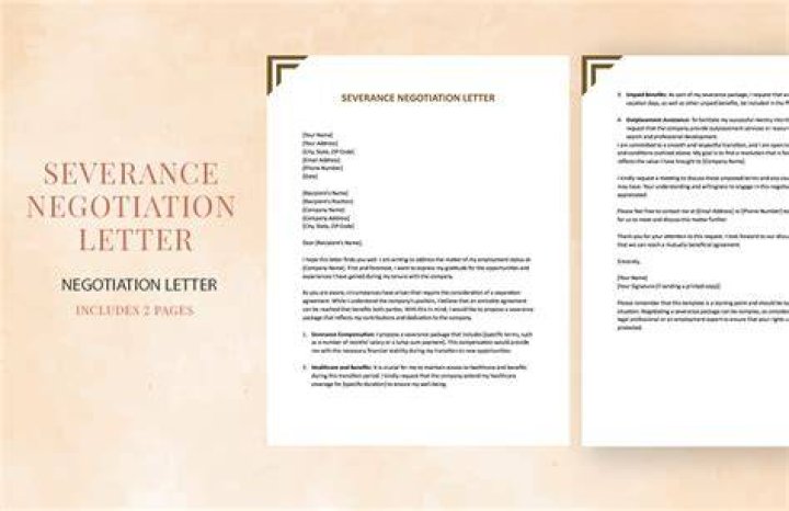 Can you negotiate severance after signing?