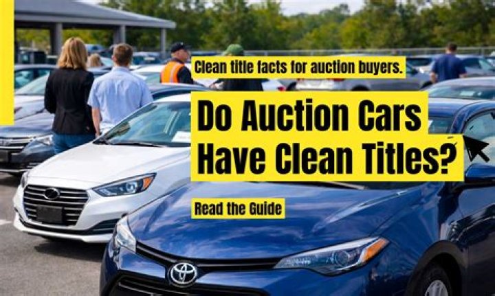 Do auction cars have problems?