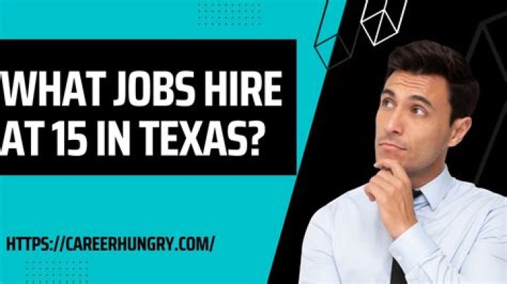 Do I need a permit to work at 15 in Texas?