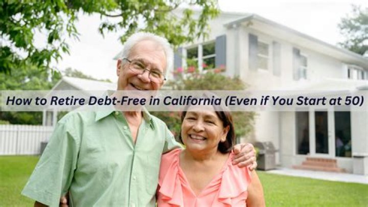 Do most people retire debt free?