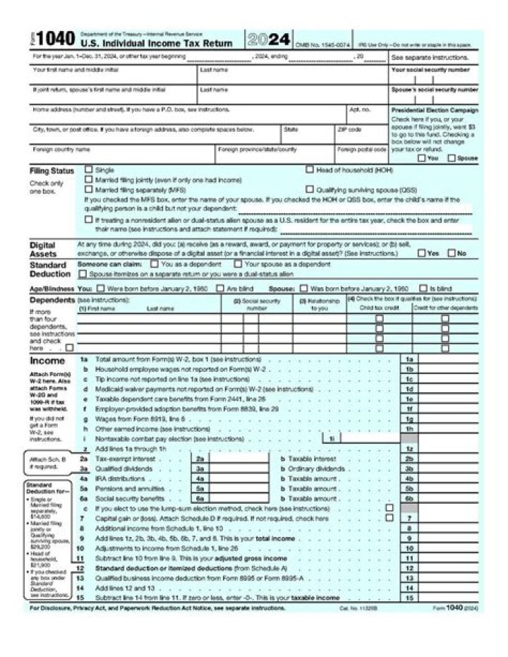 Do partners file 1040?