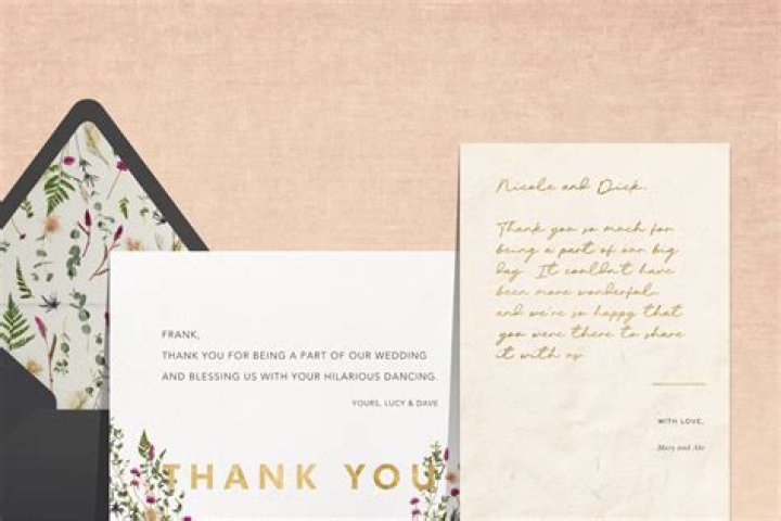 Do you give a thank you card for a thank you gift?