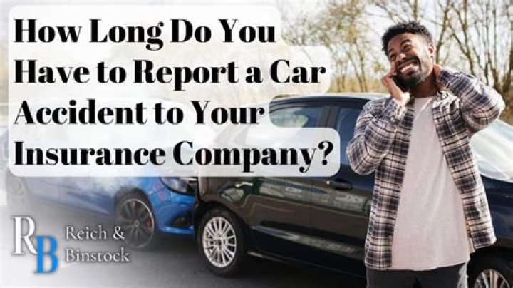 Do you have to declare company car accident to your insurance?