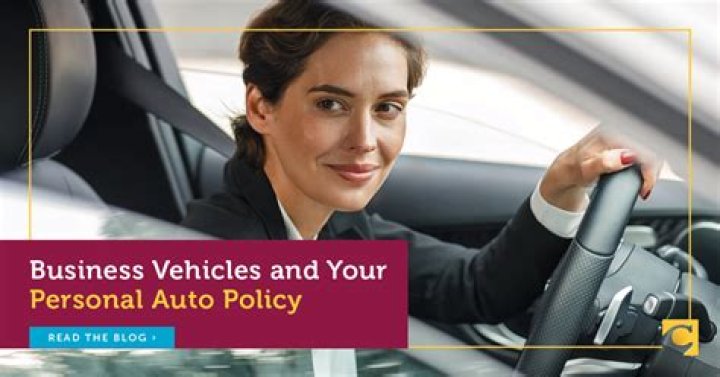 Does a personal auto policy cover business use?