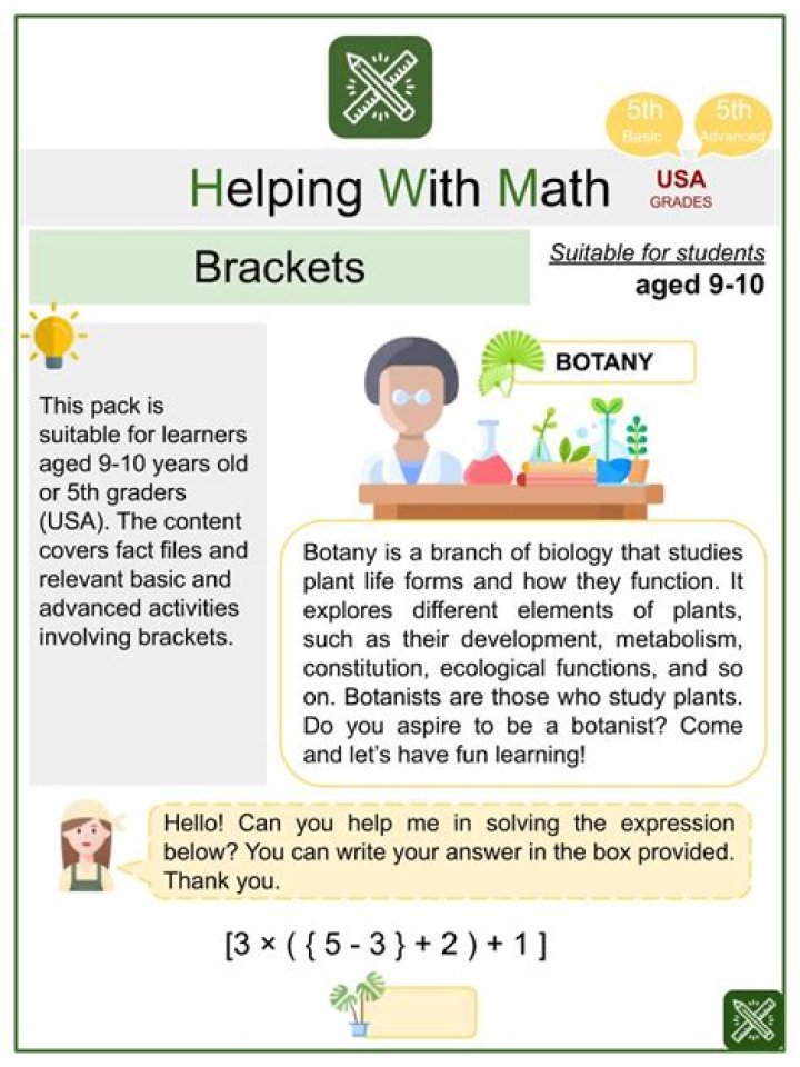 Does botany need math?