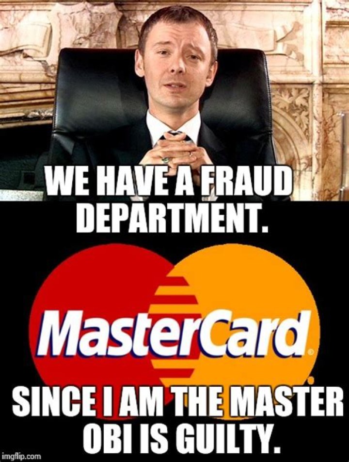 Does Mastercard have a fraud department?