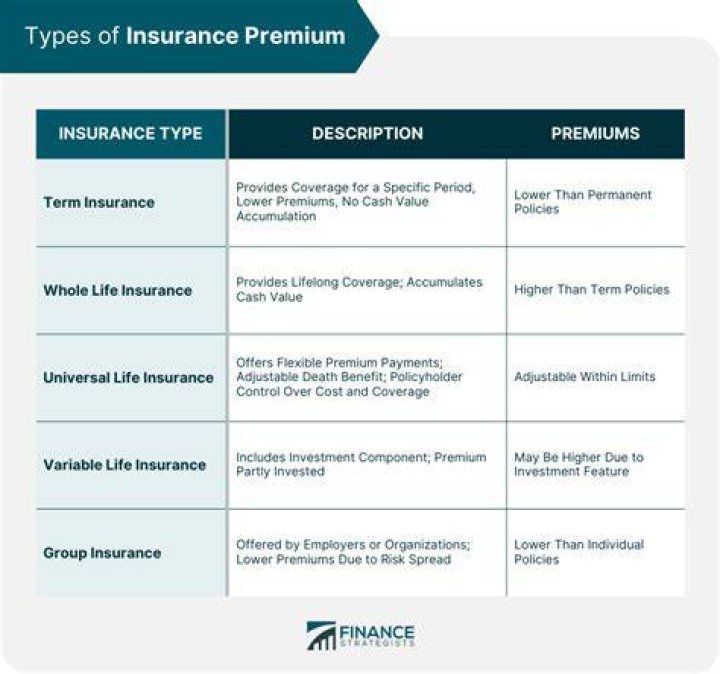How are insurance premiums determined?