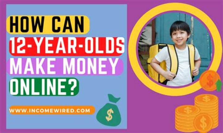 How can a 12 year old make money not online?