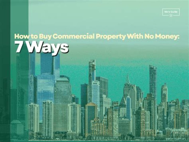 How can I buy commercial property without my own money?