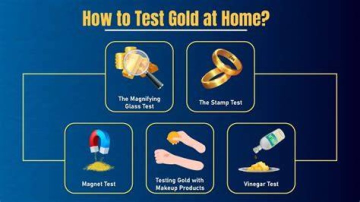 How can I check real gold?