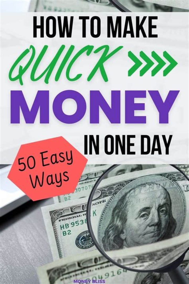 How can I make quick money in Utah?
