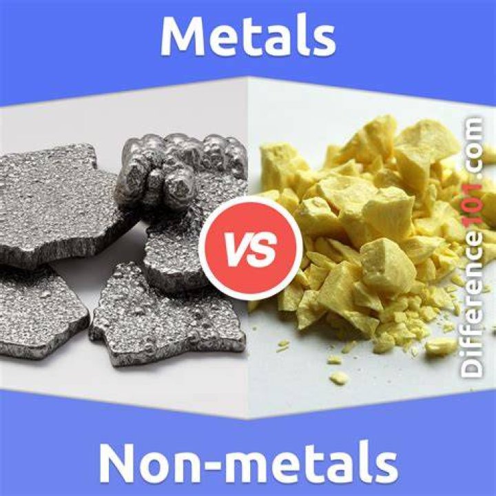 How can we tell that it is a metal or a non-metal?