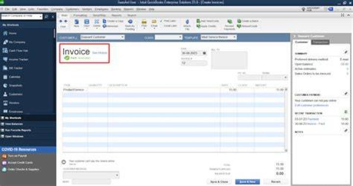 How do I start a new year in QuickBooks?