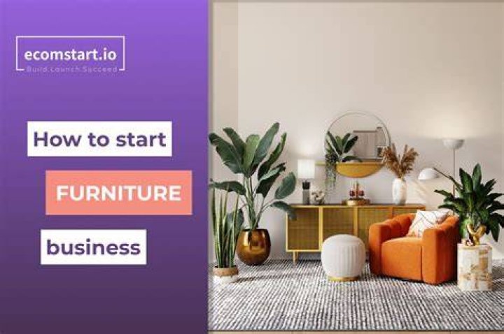How do I start an online furniture business?