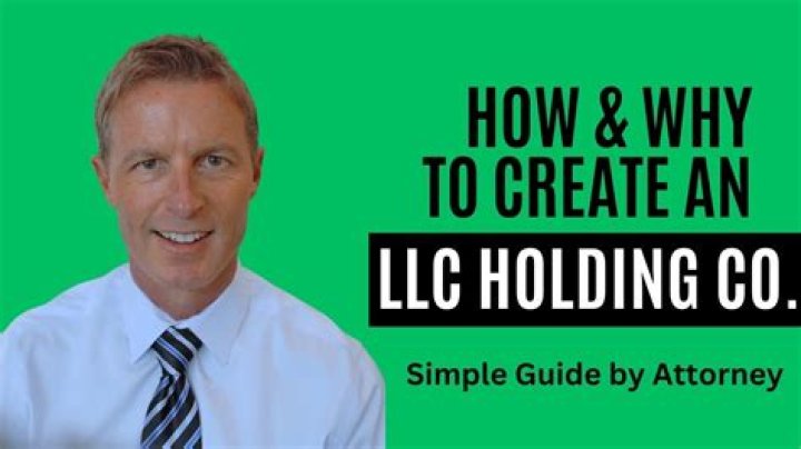 How do I turn my LLC into a holding company?