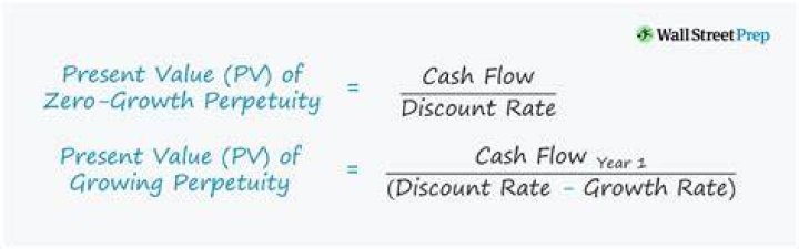 How do you calculate the value of perpetuity?