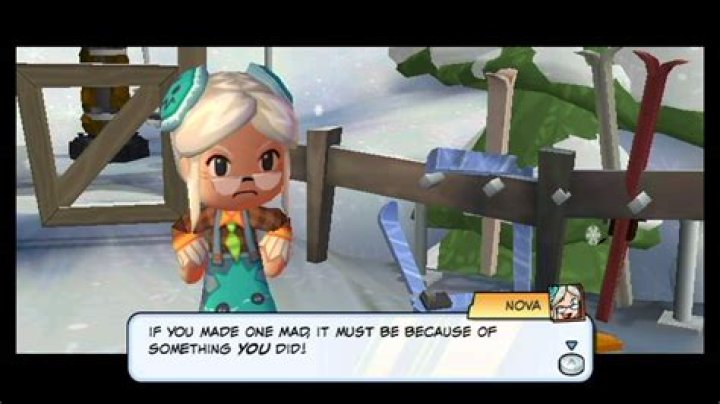 How do you fix the ski lift on MySims agents?