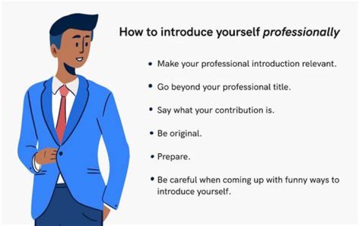 How do you introduce yourself as a business student?