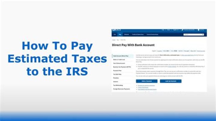 How do you make income tax payments to the IRS?