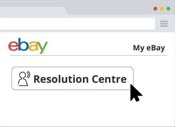How do you resolve a problem on eBay?