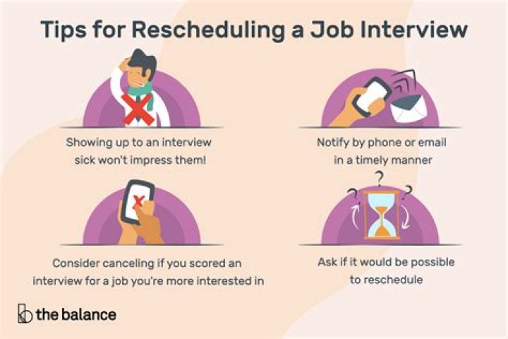How do you respectfully reschedule an interview?