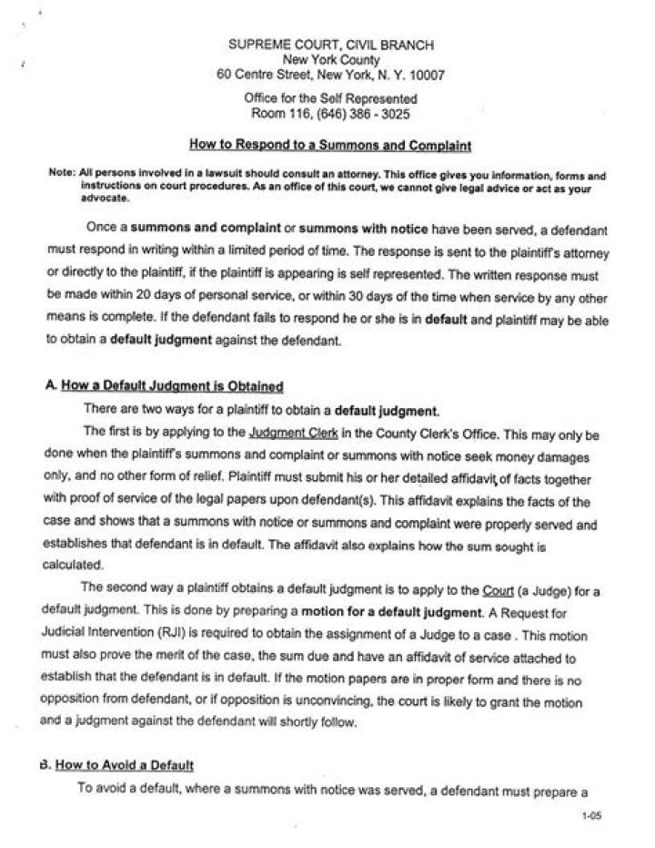 How do you respond to a civil citation?
