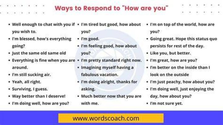 How do you respond when someone says sure?