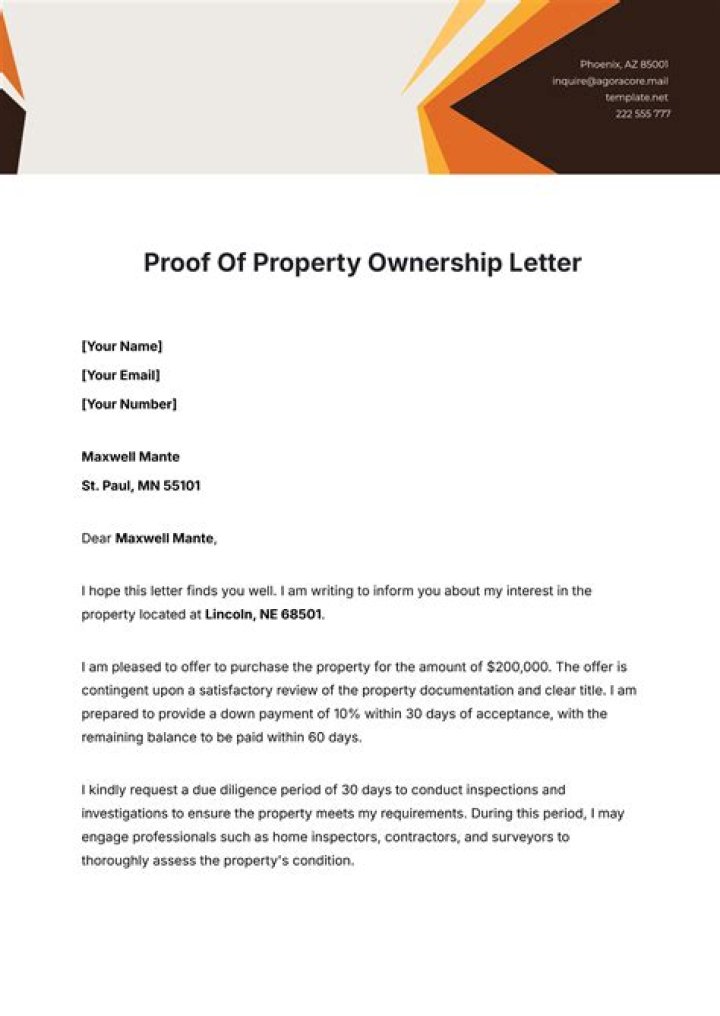 How do you show a property is owned free and clear?