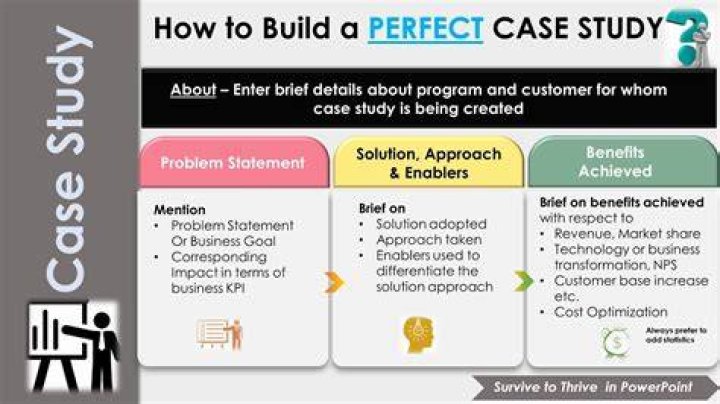 How do you write a good case study?
