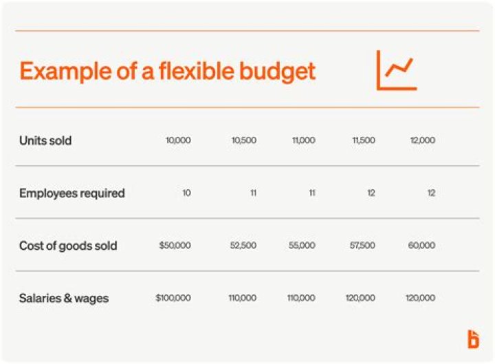 How does a flexible budget work?