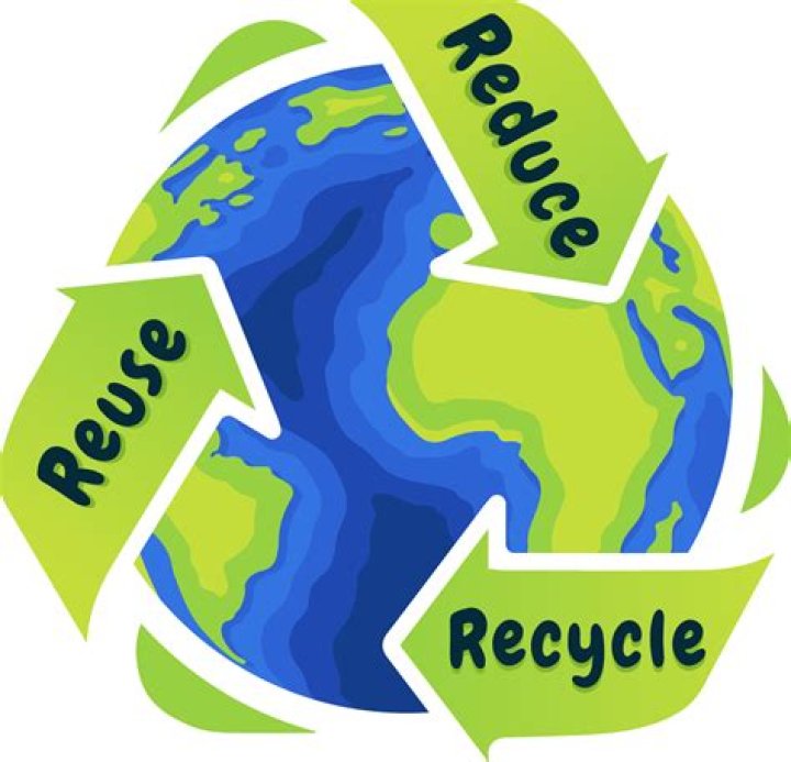 How does reusing save natural resources?