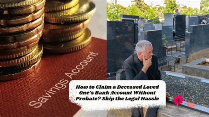 How long can a deceased person open bank account?