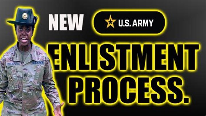 How long does it take to Enlist in Army?