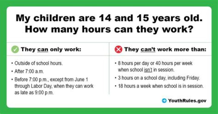 How many hours can a 14 year old work in New Jersey?