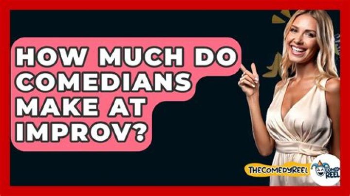 How much do improv comedians make?