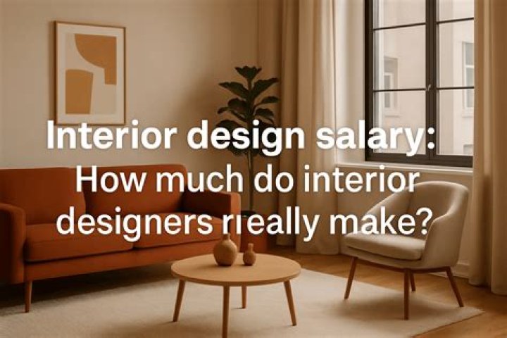 How much do interior designers make monthly UK?