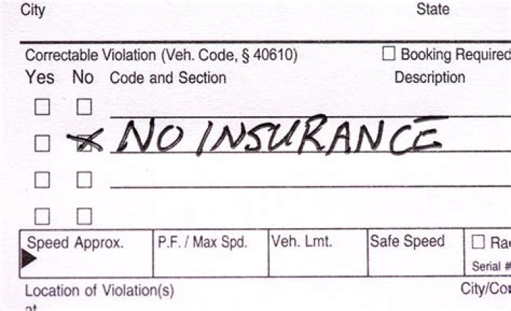 How much is a no proof of insurance ticket in Tennessee?