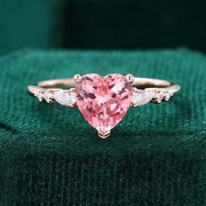 How much is a pink sapphire ring worth?