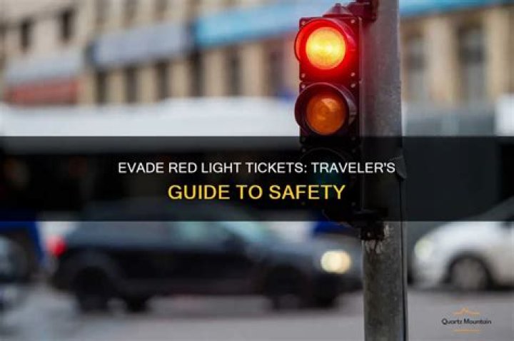 How much is a red light ticket in NC?